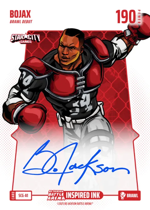 BoJax — Brawl Debut Inspired Ink autograph, Power 190, Star City Games promo (SCG-A1)