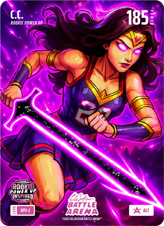 C.C. — Rookie Power Up, Power 185, Alt-Art (RPU-2)