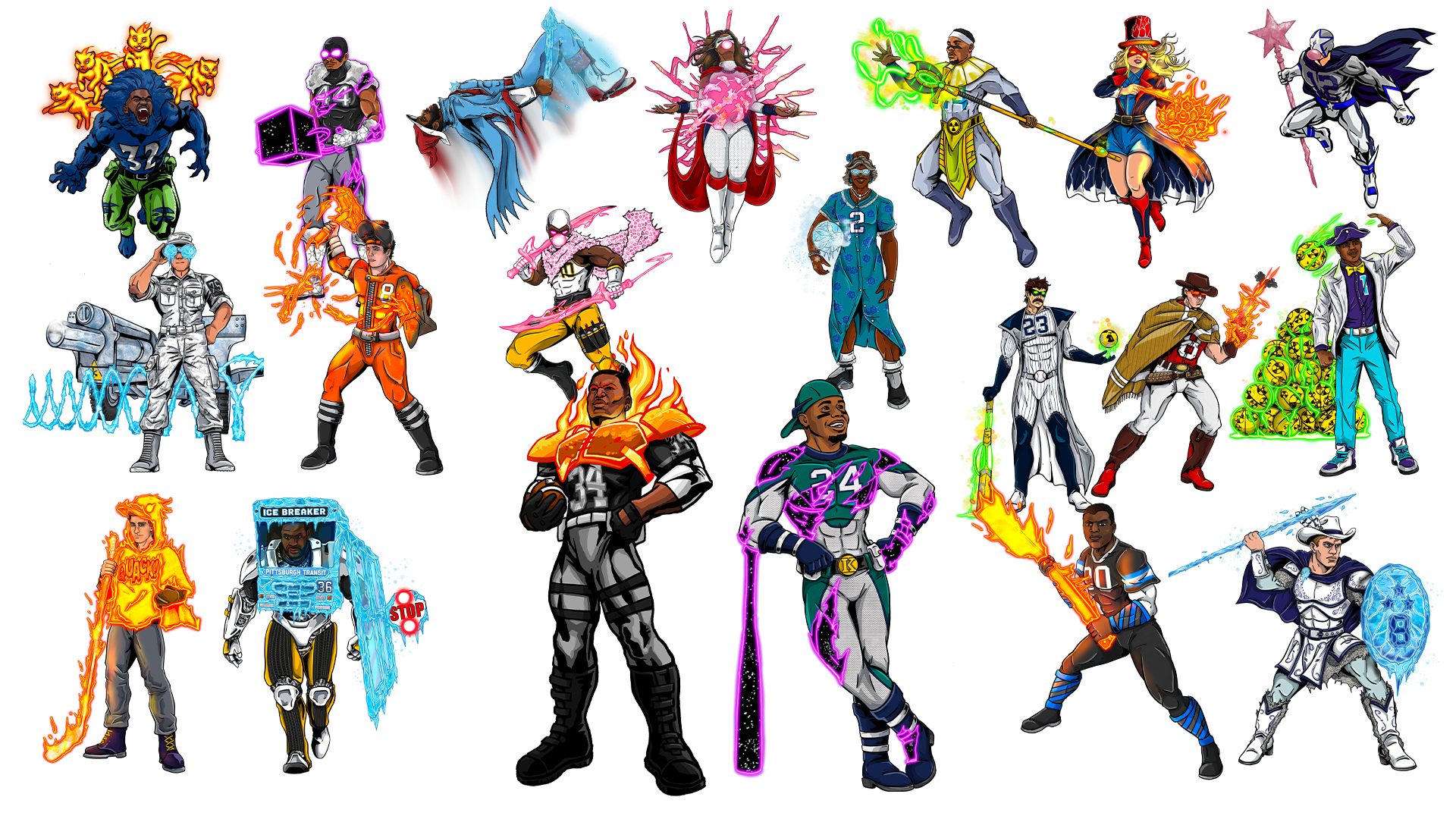 Home Team Heroes Lineup