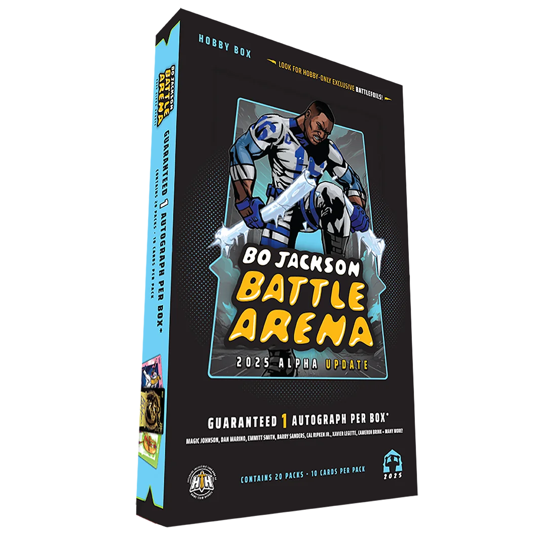 bo jackson battle arena booster box - Alpha Edition card autograph and 60 Battlefoils Bo Jackson Battle Arena at