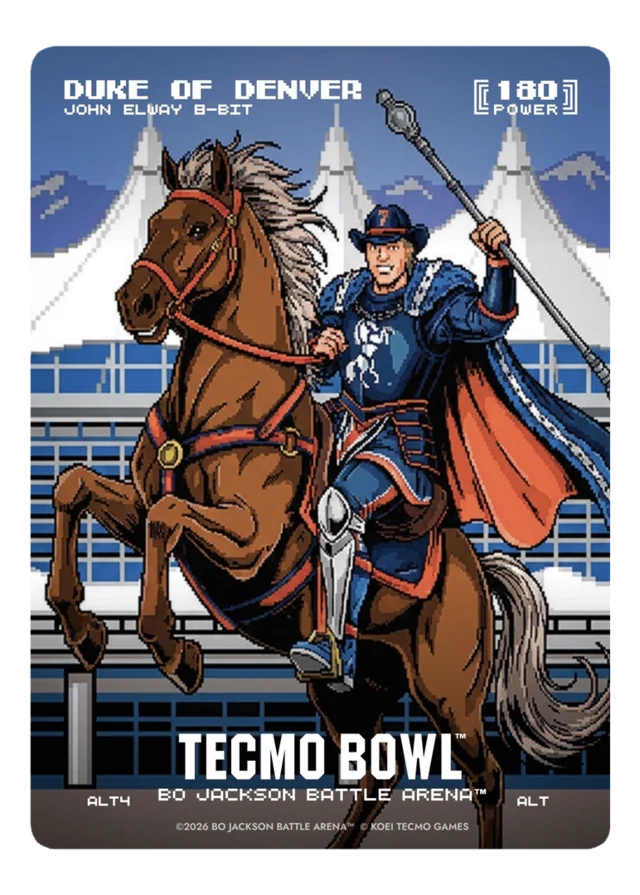 Duke of Denver — John Elway 8-bit