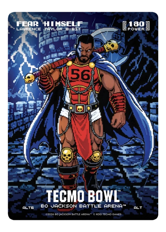 Fear Himself — Lawrence Taylor 8-bit
