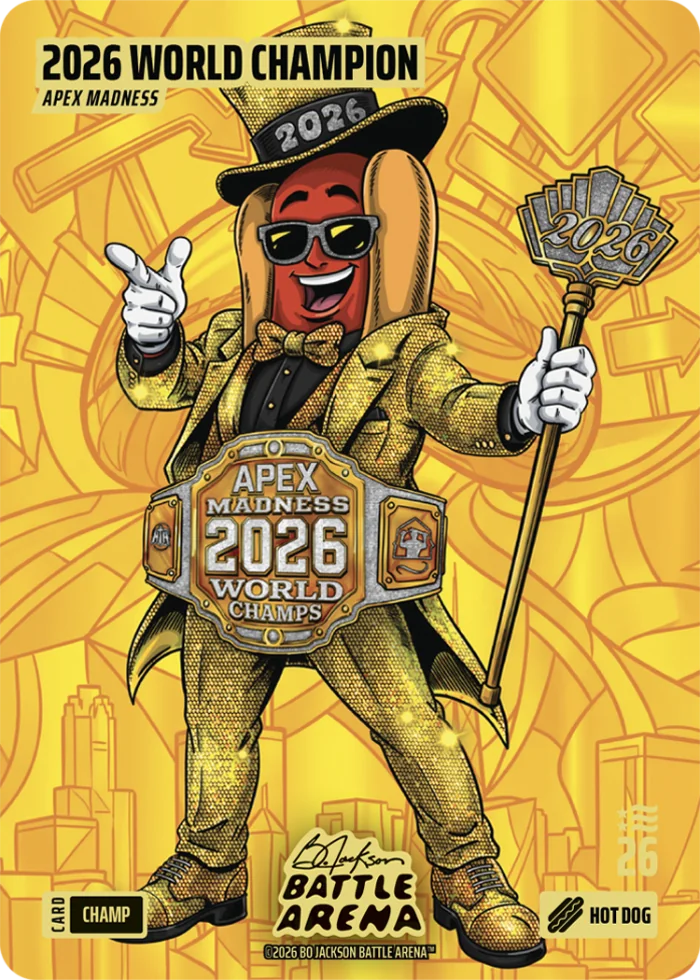 Goldie, 2026 APEX Madness World Champion card