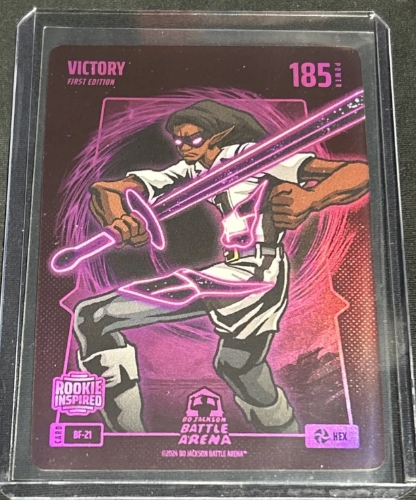 2024 Bo Jackson Battle Arena Victory Victor Wembanyama HEX Battlefoil Parallel | Grade: Raw