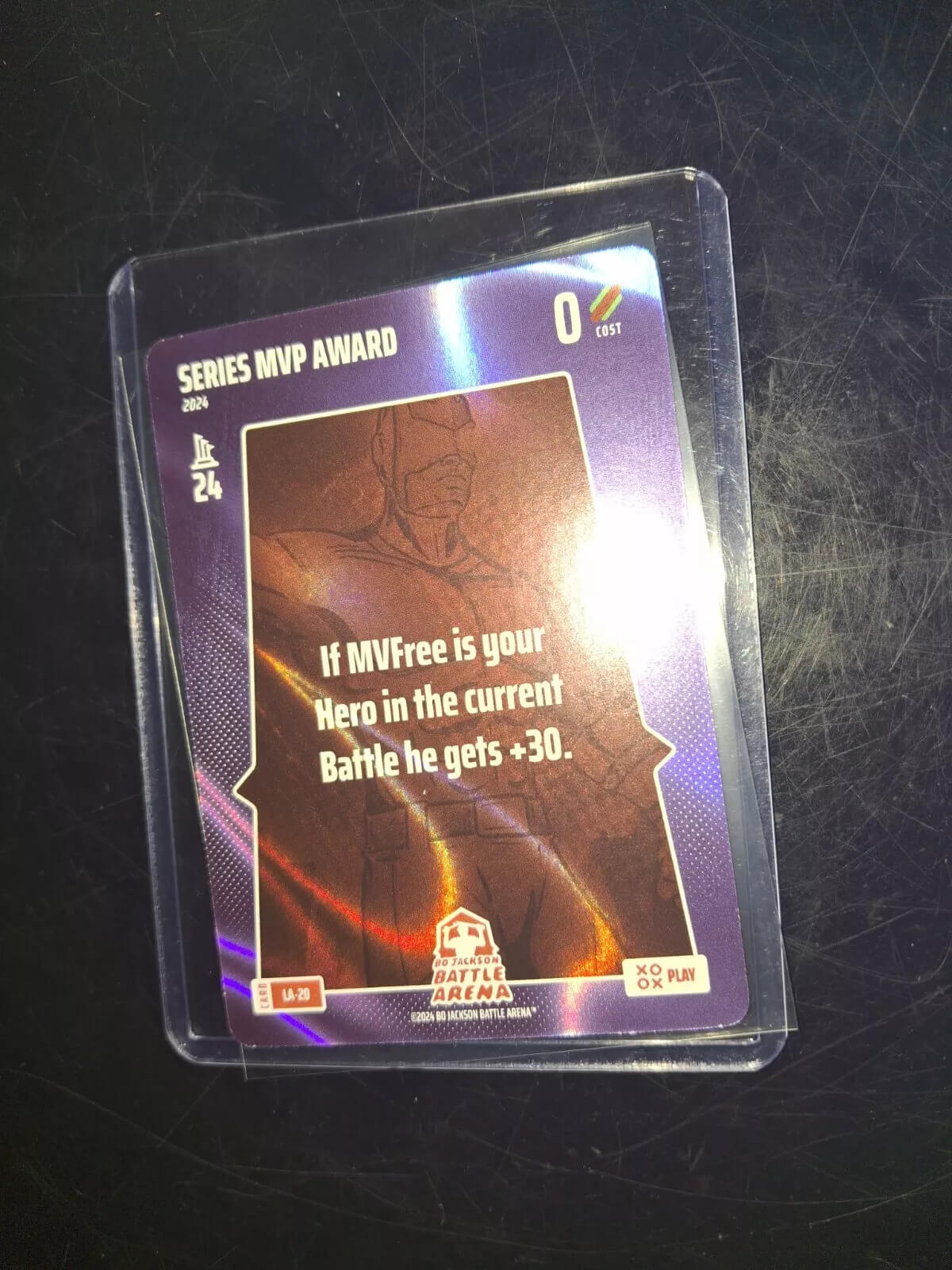 2024 Bo Jackson Battle Arena -Play Card SP FOIL SERIES MVP AWARD world champions