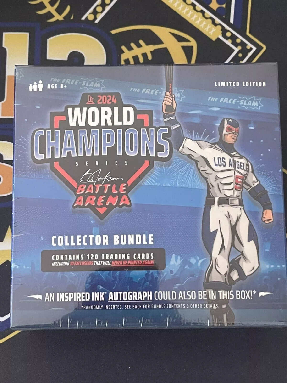 Bo Jackson Battle Arena 2024 World Champions Collectors Bundle LA Dodgers