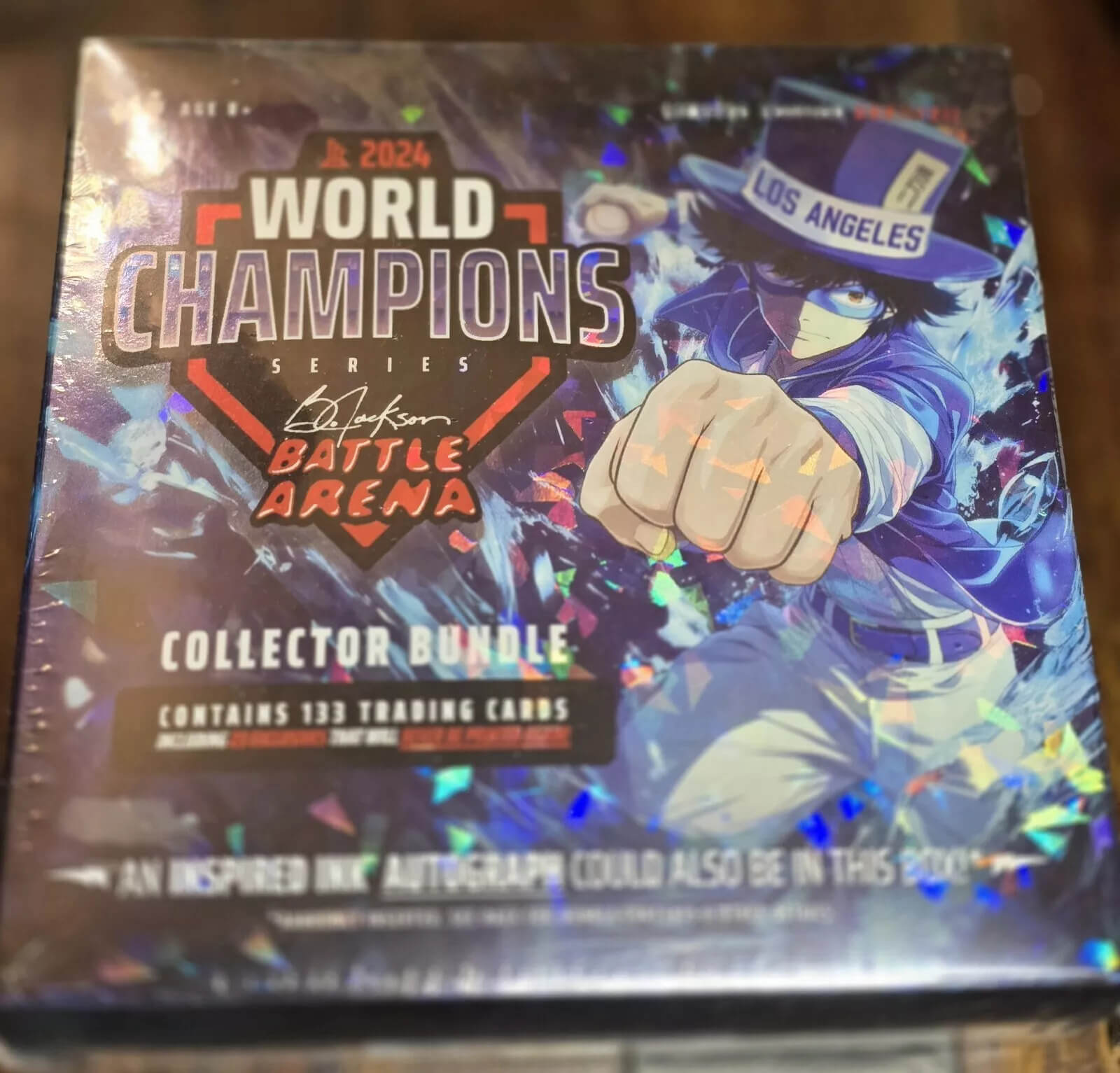 Bo Jackson Battle Arena Limited Edition Kanji Box Dodgers World Champions