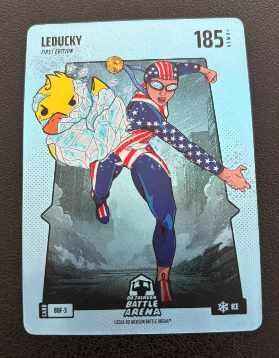 Bo Jackson Battle Arena ICE Battlefoil Leducky Katie Ledecky - BBF-3 - USA